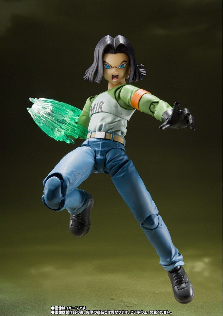 BNIB Bandai Tamashii Nations s.h.figuarts Android 17 Universe Survival Saga Dragon Ball SHFiguarts SHF Action Figure, Authentic, New, Sealed & Unopened in Mint Condition Box (Category: Toy Figures) located in Singapore. Submitted by tudor8 (Listing ID 1360806451, Image 3). Description: Authentic, New & Sealed in Mint Condition 😊 Fixed price please, thanks 😊 First come first served basis while stocks last :) Items sold are not exchangeable/ retu