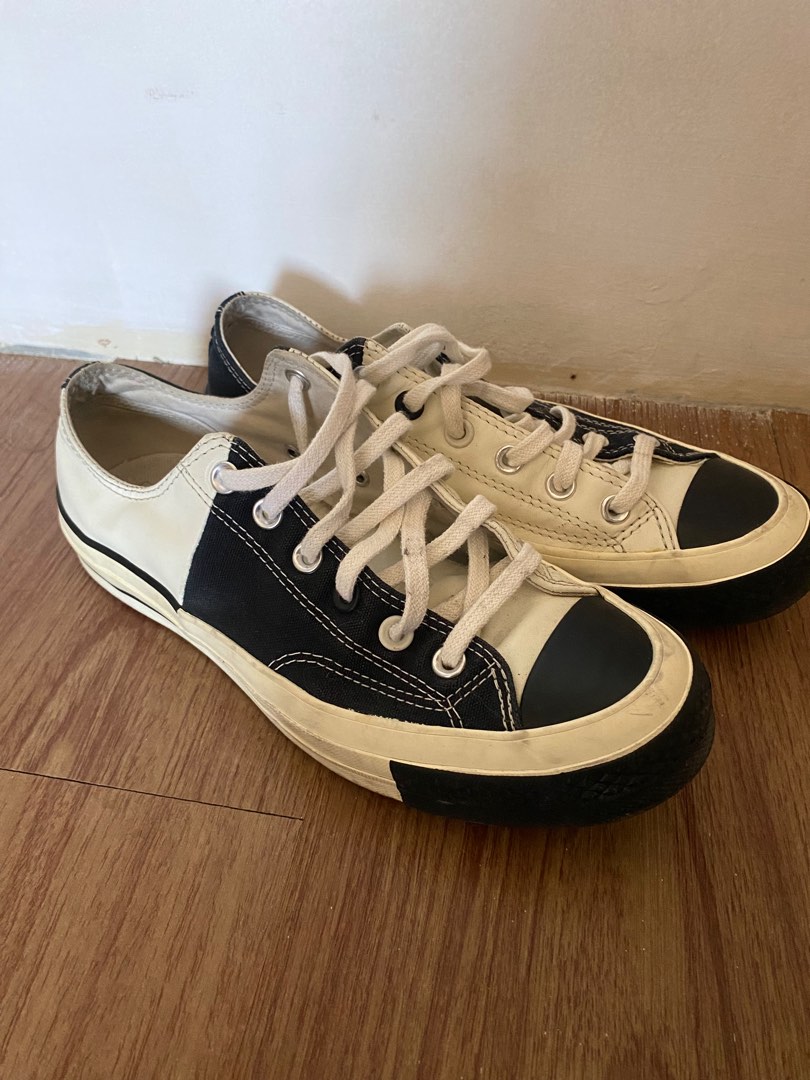 Converse Chuck 70s Rivals Ox - Black/ Egret Original, Fesyen Pria ...