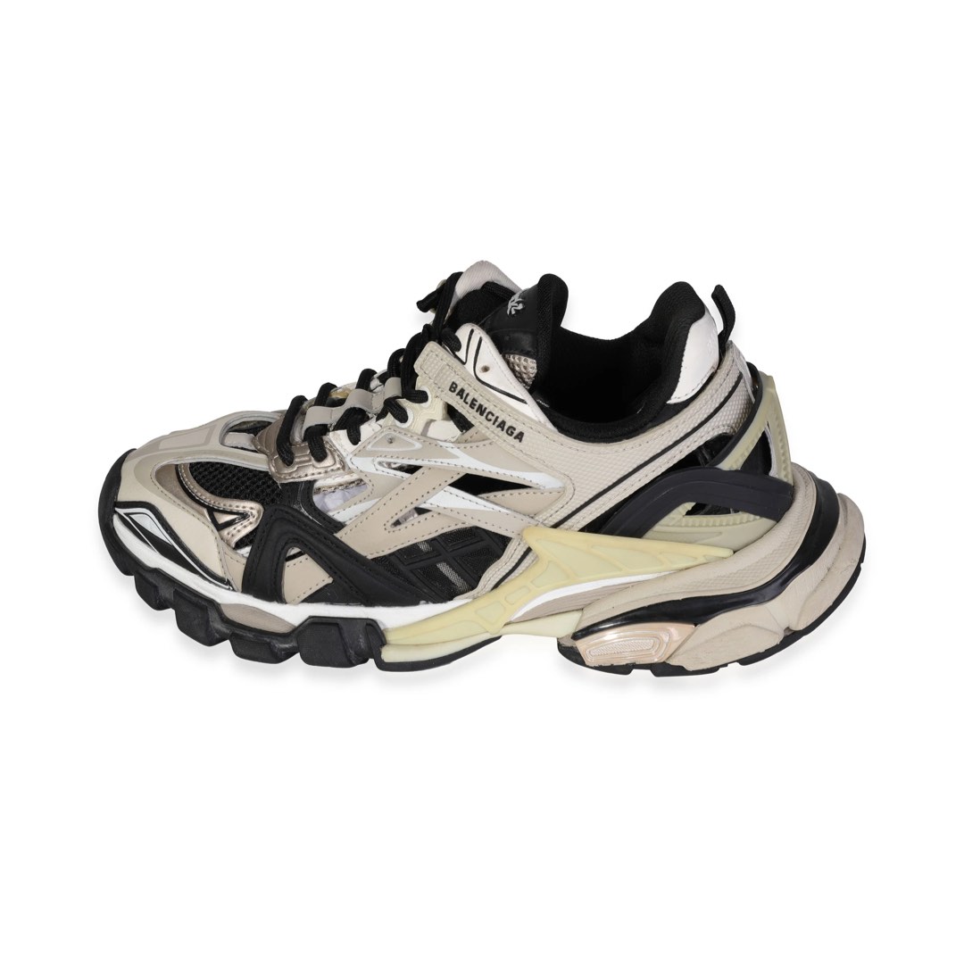 dupe balenciaga track trainer beige black, eu 39, Women's
