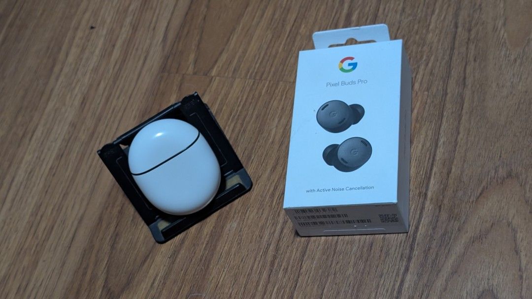Google Pixel Buds Pro (Category: Earphones) located in Manila. Submitted by mart.gdc (Listing ID 1360744540, Image 2). Description: *read before inquiring* Auto-pass on LP and Trade inquiries Excellent condition RFS: Upgrading Free USB C Cable Meet-ups: SM BF or SM Paranaque Shipping available (SF shouldered by buyer).