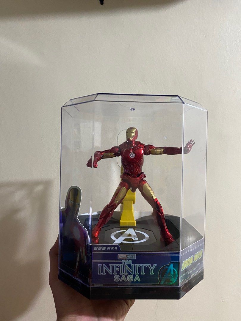 Iron Man Infinity Saga Moving Action Figure (Category: Figurines & Statues) located in Baliuag. Submitted by pauseller (Listing ID 1360849585, Image 1). Description: 500 negotiable Acrylic has a crack, pero parang it is supposedly displayed as opened Moving mechanism is working, pm me on messenger so I can send the vid and for more details Lbc cop Gcash Baliwag, Bulacan.
