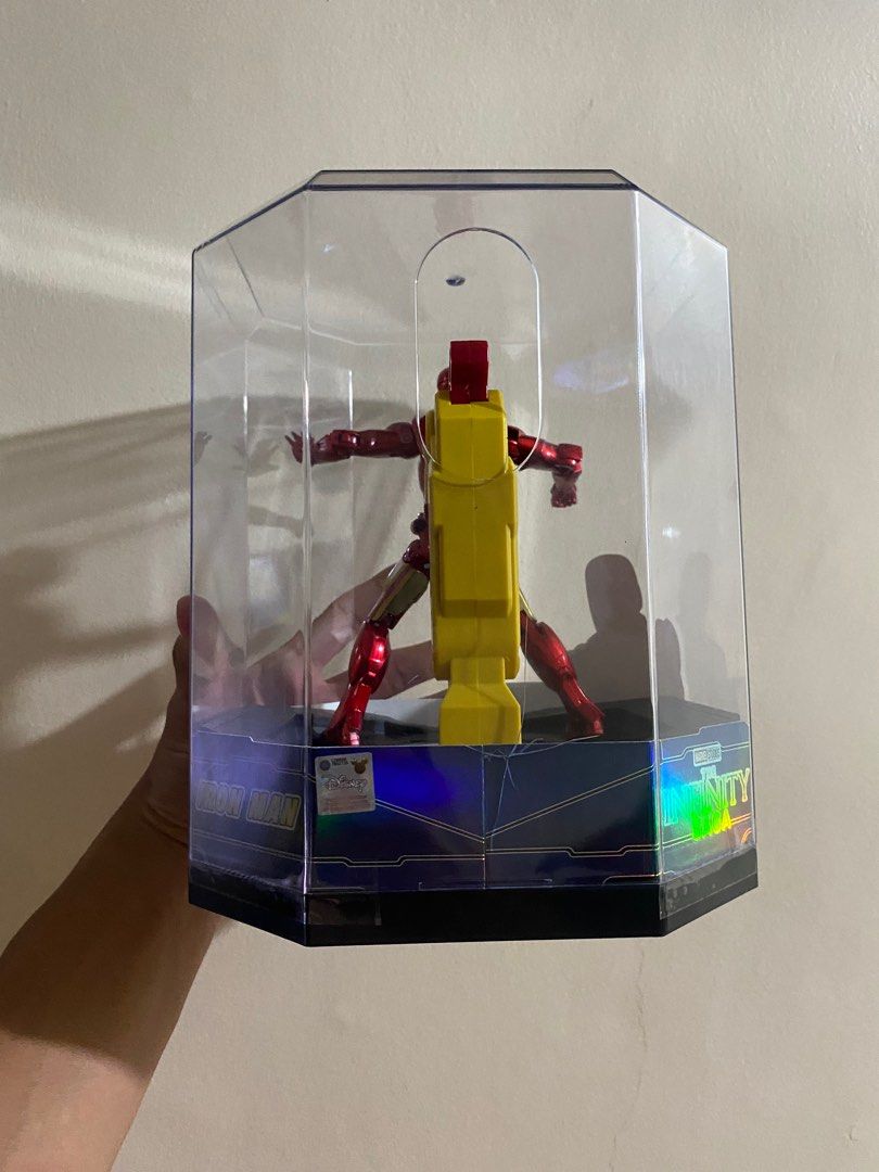 Iron Man Infinity Saga Moving Action Figure (Category: Figurines & Statues) located in Baliuag. Submitted by pauseller (Listing ID 1360849585, Image 2). Description: 500 negotiable Acrylic has a crack, pero parang it is supposedly displayed as opened Moving mechanism is working, pm me on messenger so I can send the vid and for more details Lbc cop Gcash Baliwag, Bulacan.