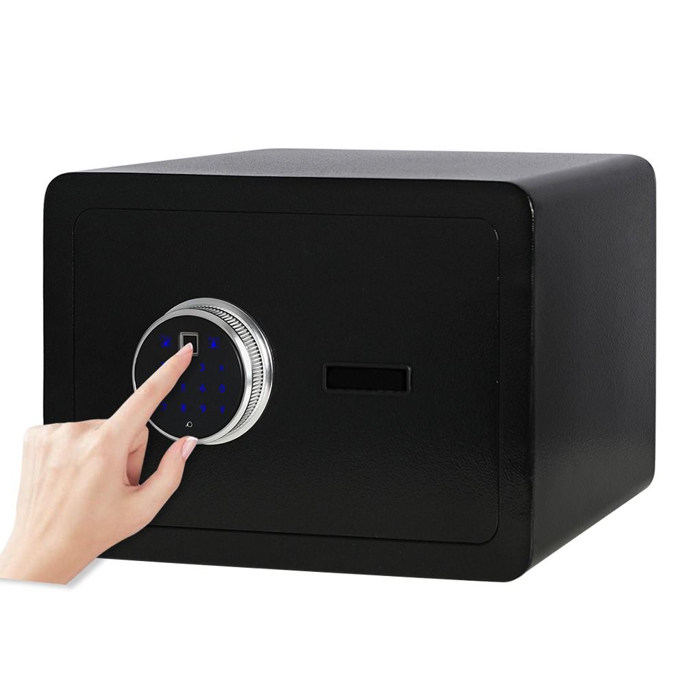 iSAFE™ Electronic Digital Fingerprint Safe lock panel (Category: Safe) located in Taguig. Submitted by costuless.taguig (Listing ID 1360309525, Image 2). Description: Item Code: SF-250FP BLK SALE PRICE: ₱3,999.00 Note: Price may change without prior notice. iSAFE Electronic Digital Fingerprint Safe lock panel ♡ Color: Black ♡ Size: H25 x W35 x D25cm ♡ Material: Steel ♡ Touchscreen & FINGERPRINT ♡ One-touch re-set button inside safe ♡ Time out per