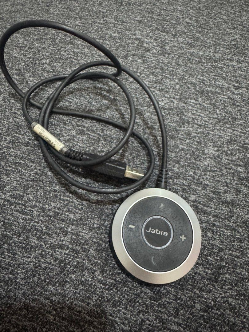 Jabra Headset Connector (Category: Other Audio Equipment) located in Taguig. Submitted by erczzone (Listing ID 1360754893, Image 2). Description: Jabra ENC010 Headset Connector charging cable Aux to USB C Adapter w/ Volume & Mic Buttons 100% working .