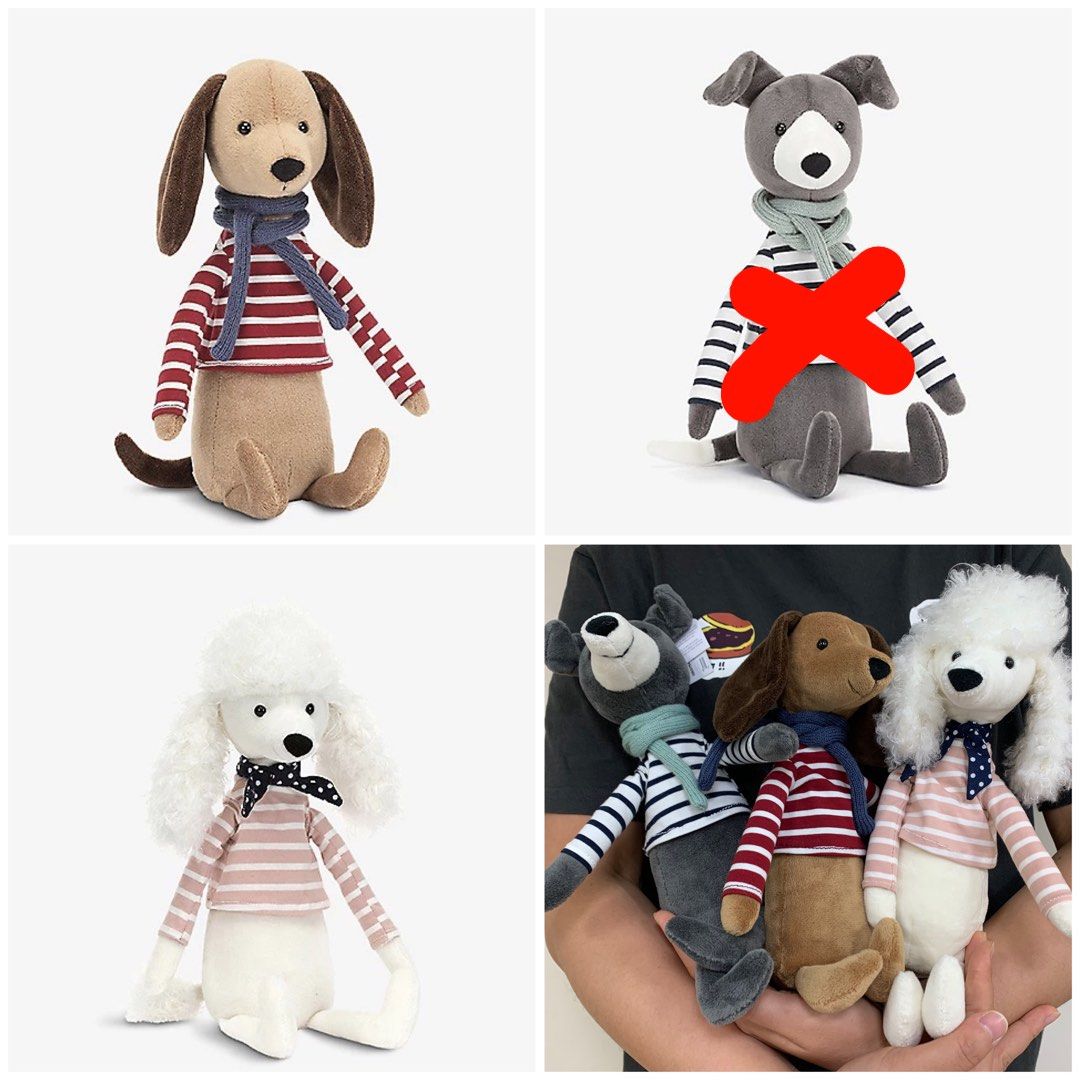 巳有現貨）英國正版絕版Jellycat Beatnik Buddy Sausage Dog 臘腸狗