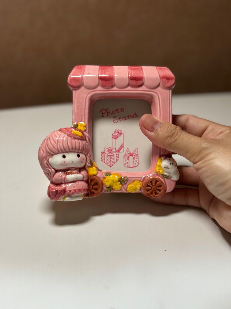 Kotobuki ceramic retro small photo frame (Category: Frames & Pictures) located in Davao. Submitted by favoritepreloved (Listing ID 1360867863, Image 3). Description: ❤️ 7.5 cm X 10cm.