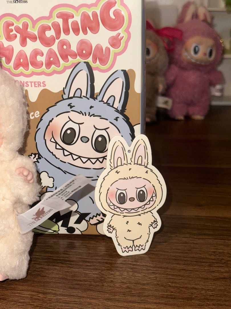 Labubu Exciting Macaron V1 - Soymilk (Category: Designer & Blind Box Toys) located in Quezon City. Submitted by cstuff_forsale (Listing ID 1360876249, Image 3). Description: 💌 Selling for SRP🤗🤎‼️ No haggling na 💌Brand new, authentic, with complete inclusions! (Can send proof of purchase!) 💌 pls check all photos before chatting! 💗 💌 Unsealed foil 💝, opened at the bottom 💌 location: quezon city 💌 open for meet-ups, same day delivery, and 