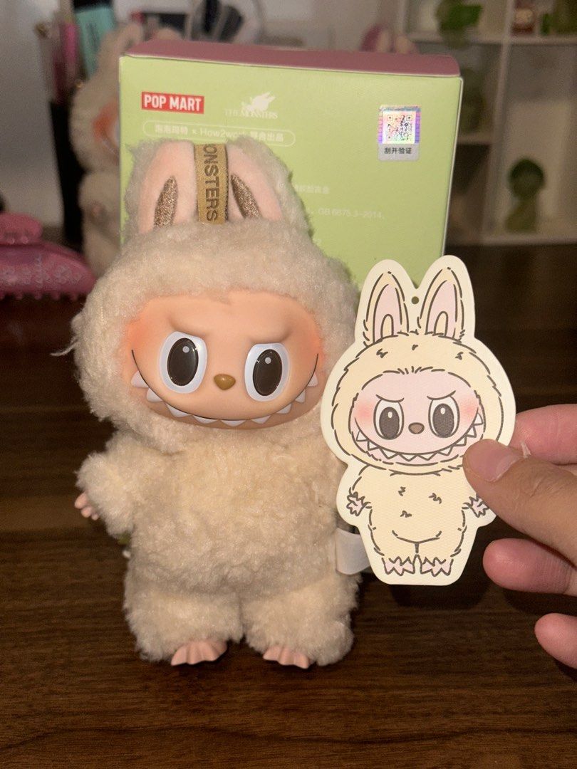 Labubu Exciting Macaron V1 - Soymilk (Category: Designer & Blind Box Toys) located in Quezon City. Submitted by cstuff_forsale (Listing ID 1360876249, Image 2). Description: 💌 Selling for SRP🤗🤎‼️ No haggling na 💌Brand new, authentic, with complete inclusions! (Can send proof of purchase!) 💌 pls check all photos before chatting! 💗 💌 Unsealed foil 💝, opened at the bottom 💌 location: quezon city 💌 open for meet-ups, same day delivery, and 