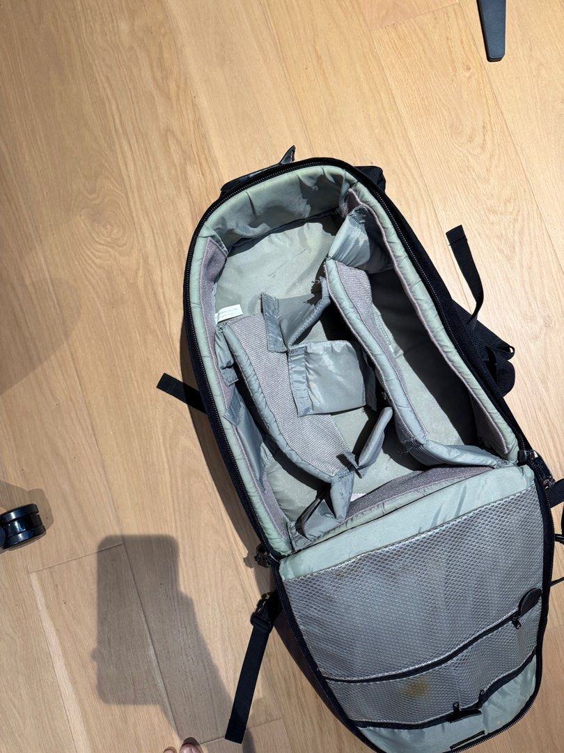 Lowepro camera backpack (Category: Backpacks) located in Singapore. Submitted by 123134l (Listing ID 1360733882, Image 2). Description: Used, small stain on the inner flap of the backpack, has a padded compartment for laptop as well .