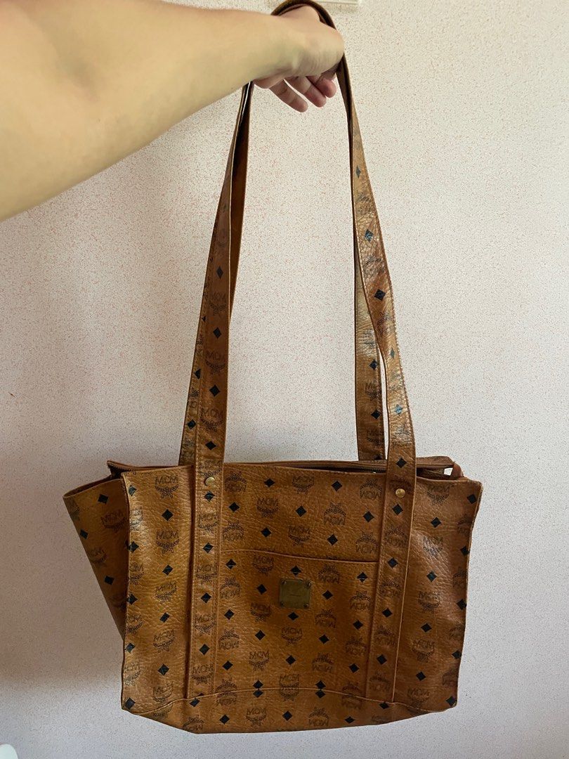 MCM Vintage 90s Monogram Shoulder Bag (Category: Shoulder Bags) located in Batangas. Submitted by declutter.btg.mnl (Listing ID 1360784992, Image 1). Description: Original from Japan Some tarnish on Hardware.