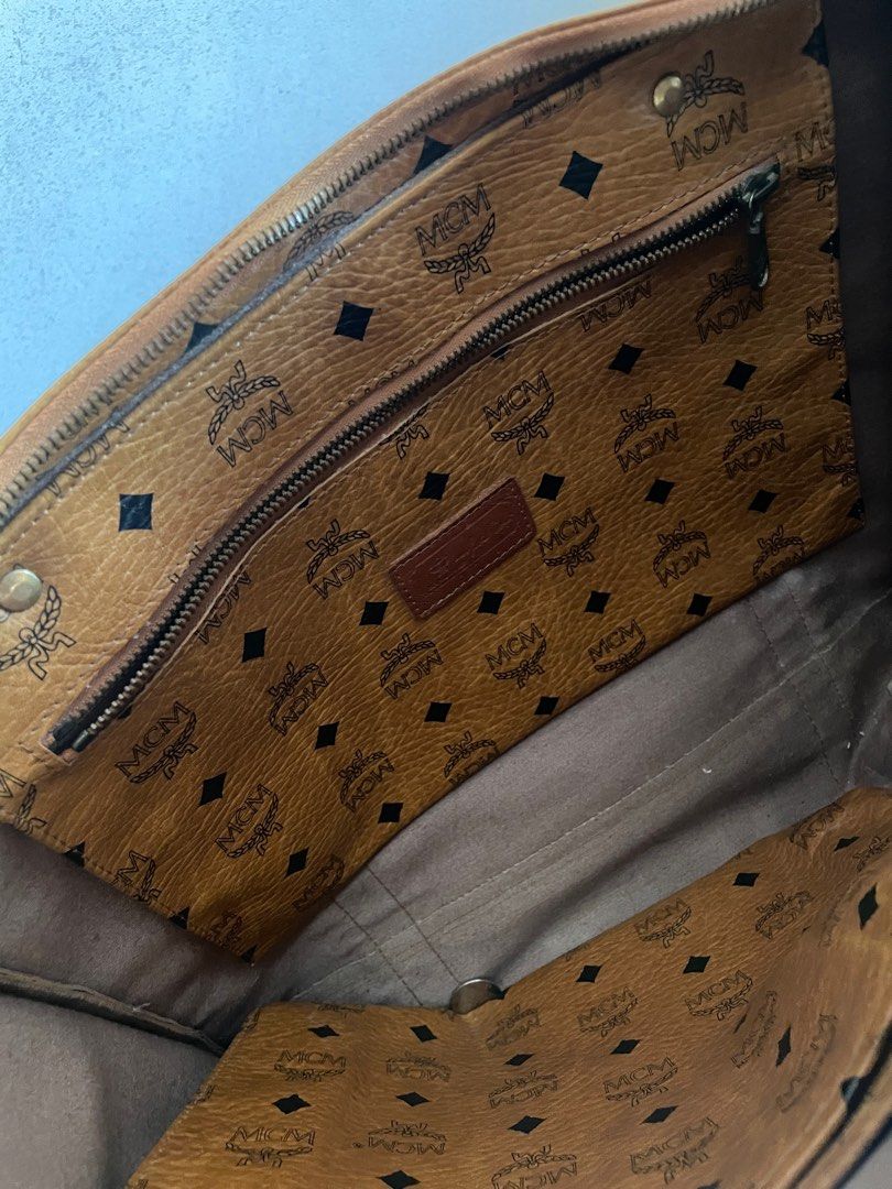 MCM Vintage 90s Monogram Shoulder Bag (Category: Shoulder Bags) located in Batangas. Submitted by declutter.btg.mnl (Listing ID 1360784992, Image 3). Description: Original from Japan Some tarnish on Hardware.