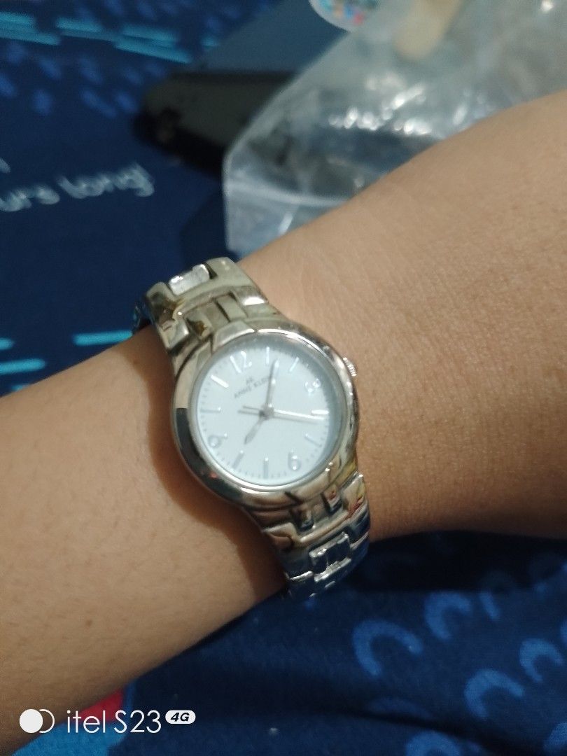 Original Anne Klein Silver Watch (Category: Women's Watches) located in Lucena. Submitted by watchmateph (Listing ID 1360824352, Image 1). Description: .