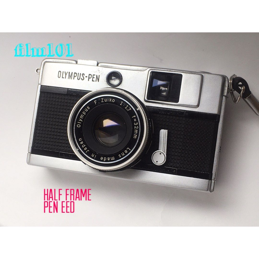 🌼Pen EED halframe camera (Category: Cameras) located in Las Pinas. Submitted by film101 (Listing ID 1360811962, Image 1). Description: 🍁Olympus PEN EED film camera Halframe camera with very good meter! -🍃bought in Hk/new arrival!! -🪷Meter working and seems accurate -🪷finder clean -🪷auto working -🪷aperture priority all working -🪷wind knob smooth -🪷cosmetics check the photos -optics with tiny fungus in the circumference side unnoticeable /