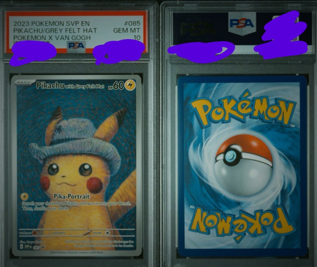 psa10】Pikachu with Grey Felt Hatゴッホ