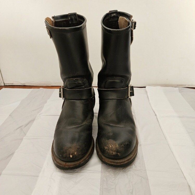 Red wing 2268 engineer boots （分類：靴）位於 Hong Kong。 由 baiyohh 提交（商品編號 1360863994，圖片 3）。簡介： Vintage red wing 2268 engineer boots Size 6D Vintage condition I’m selling it because it doesn’t fit I sell it cheaper than others。