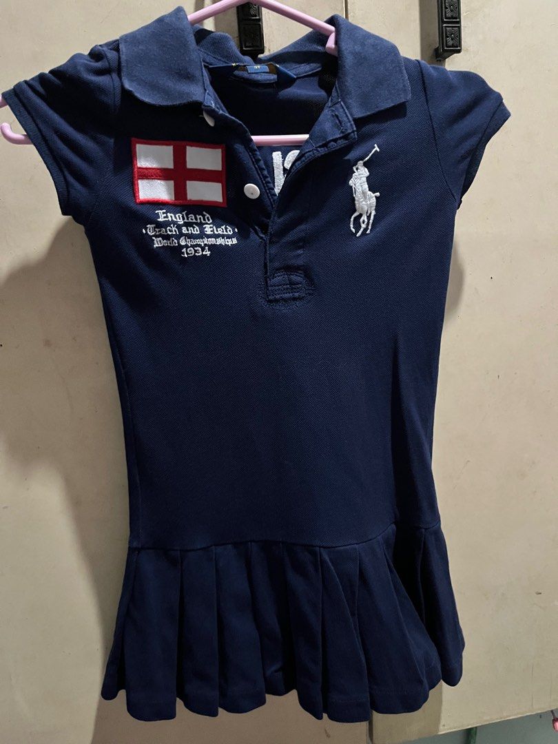Rl polo shirt dress (Category: Babies & Kids Fashion) located in Manila. Submitted by christinali23 (Listing ID 1360841971, Image 1). Description: Size 3t.