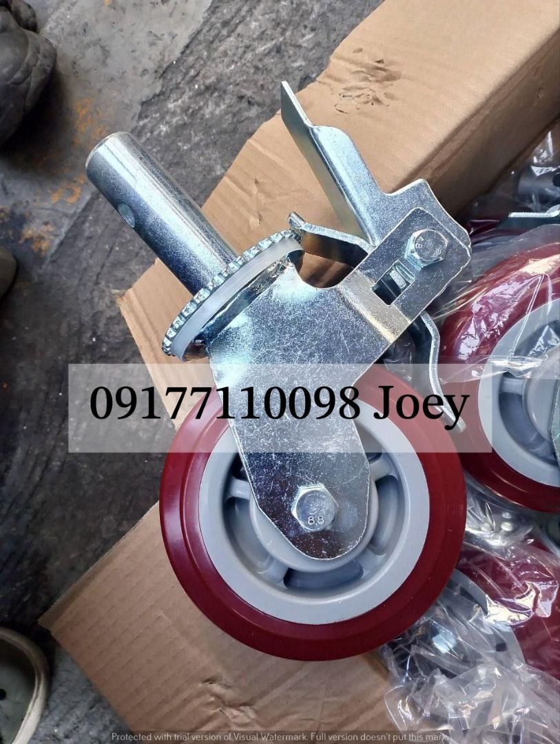 Scaffolding wheel (Category: Other Home Furniture) located in Manila. Submitted by joeyroque09 (Listing ID 1360763933, Image 2). Description: .