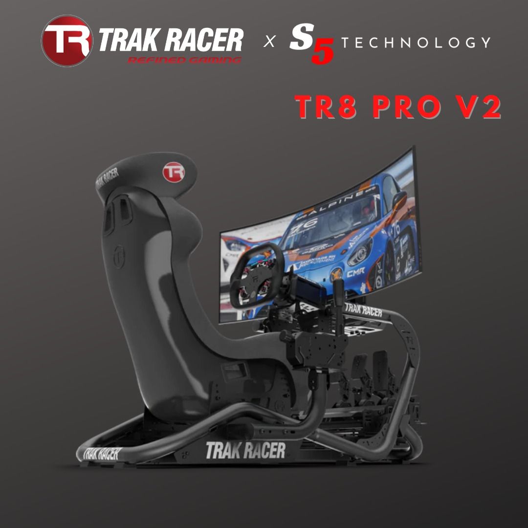 Trak Racer TR8 PRO V2 RACING SIMULATOR / Racing Simulator Cockpit / SIM ...