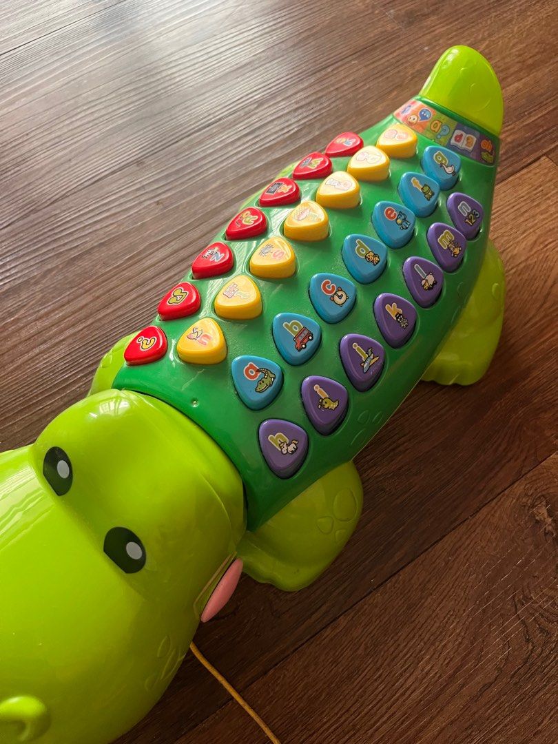VTECH Pull & Learn Alligator (Category: Infant Playtime) located in Quezon City. Submitted by flipit_ph (Listing ID 1360752780, Image 3). Description: .