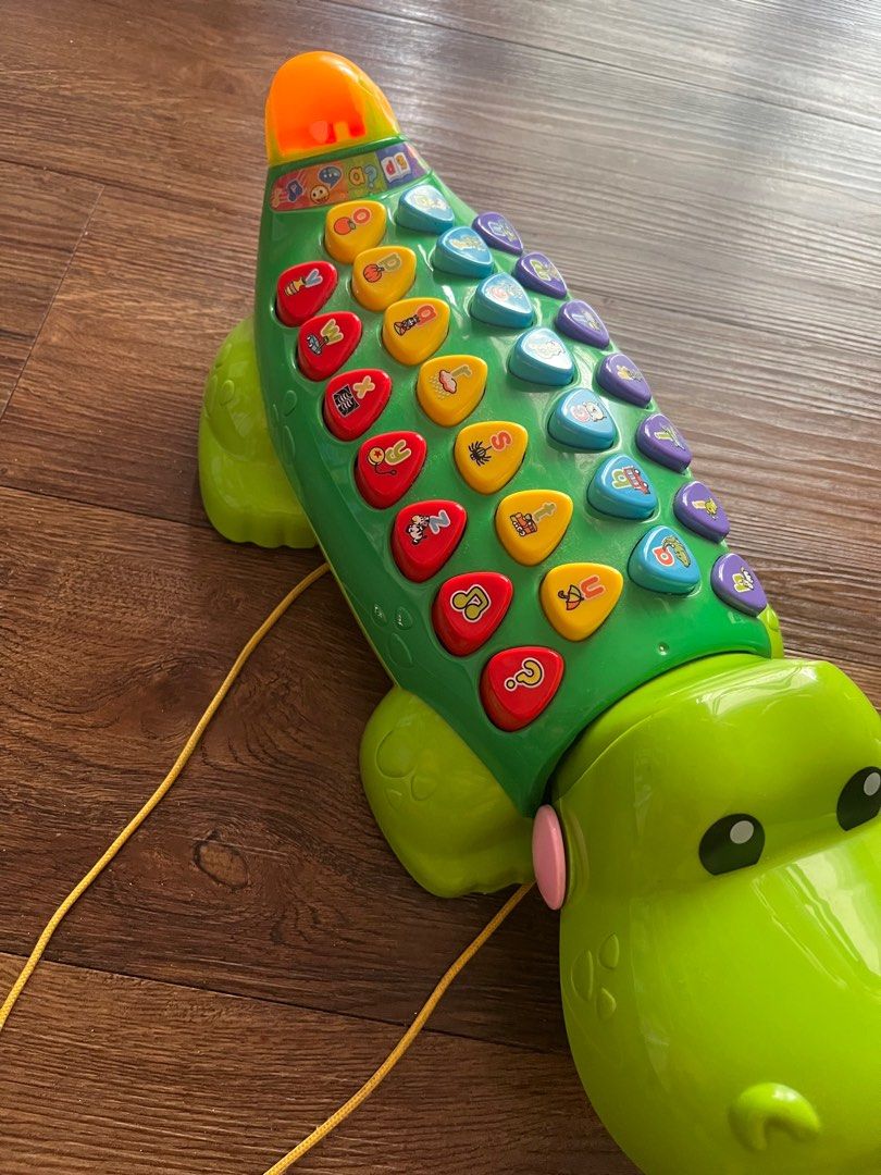 VTECH Pull & Learn Alligator (Category: Infant Playtime) located in Quezon City. Submitted by flipit_ph (Listing ID 1360752780, Image 1). Description: .