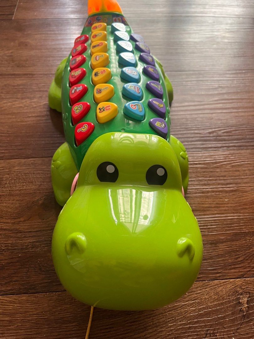 VTECH Pull & Learn Alligator (Category: Infant Playtime) located in Quezon City. Submitted by flipit_ph (Listing ID 1360752780, Image 2). Description: .