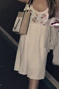 crocheted white floral flowy mini dress (Category: Dresses) located in Manila. Submitted by cassiescollections (Listing ID 1360739835, Image 3). Description: .