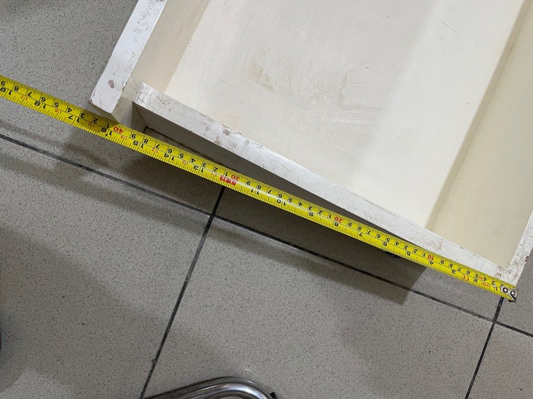 8 pcs Wood drawers with knob (Category: Storage Boxes & Baskets) located in Makati City. Submitted by buyandchill (Listing ID 1360843810, Image 3). Description: 8pcs -take all Wood drawers- painted white Come with knobs From renovation Sizes on photos .