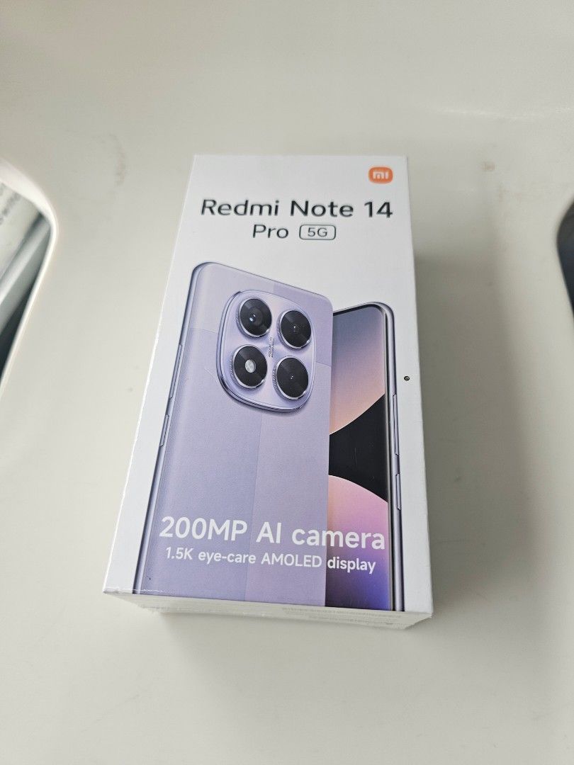Xiaomi Note 14 Pro 5g 256gb 12g ram (Category: Xiaomi) located in San Juan City. Submitted by AshleyandLynGeneralmerchandise (Listing ID 1360821876, Image 1). Description: Fb Page: Ashley & Lyn Mode of Payment: Cash Bank Transfer GCash & Paymaya Installment: Credit Card Ggives Home Credit Cash on Delivery Shipping Meet Up Trade In You can visit our Physical store in Stall number Y-07 Month of Feb. Y-22 Month of March Aquarium Greenhills Mall LOOK