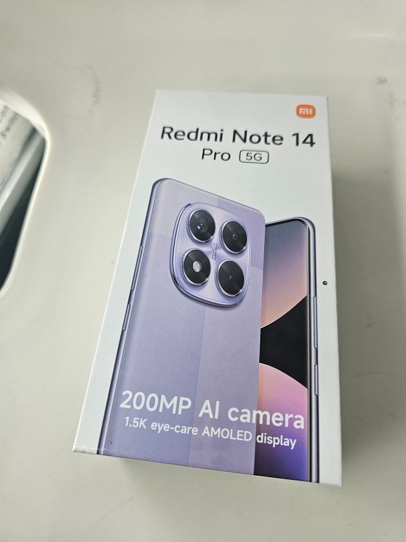 Xiaomi Note 14 Pro 5g 256gb 12g ram (Category: Xiaomi) located in San Juan City. Submitted by AshleyandLynGeneralmerchandise (Listing ID 1360821876, Image 2). Description: Fb Page: Ashley & Lyn Mode of Payment: Cash Bank Transfer GCash & Paymaya Installment: Credit Card Ggives Home Credit Cash on Delivery Shipping Meet Up Trade In You can visit our Physical store in Stall number Y-07 Month of Feb. Y-22 Month of March Aquarium Greenhills Mall LOOK