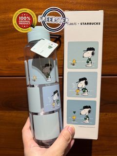[100% Original] Peanuts Starbucks Collection (Starbucks Snoopy Waterbottle) Snoopy Tumbler