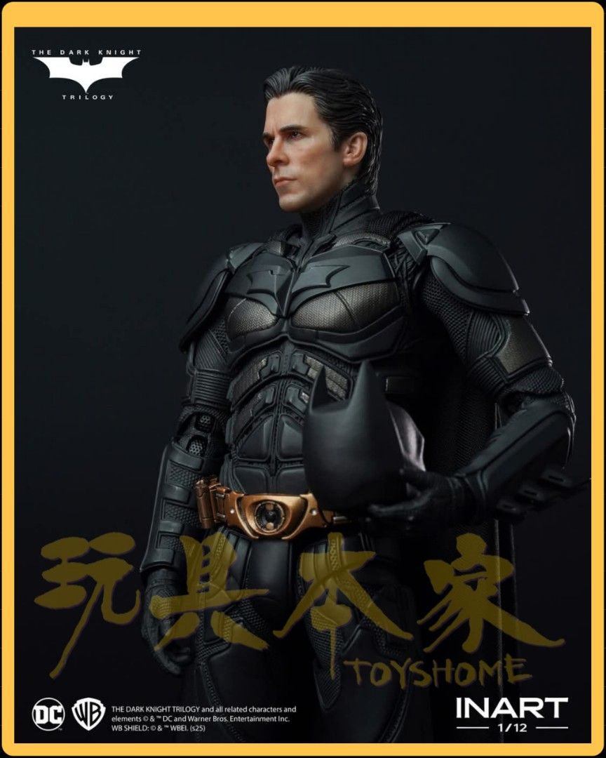【新品預訂】1/12 INART 蝙蝠俠 黑闇騎士崛起 標準版 / 高級版 The Dark Knight Rises - Batman ...