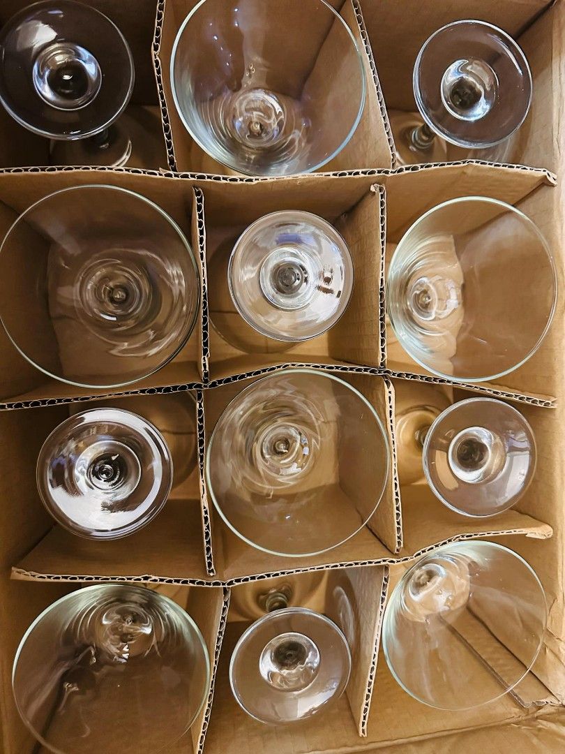 12pcs MARTINI glass (Category: Other Kitchenware & Tableware) located in Mandaluyong City. Submitted by home_box.ae (Listing ID 1360877093, Image 3). Description: actual photo posted on hand ready to ship.