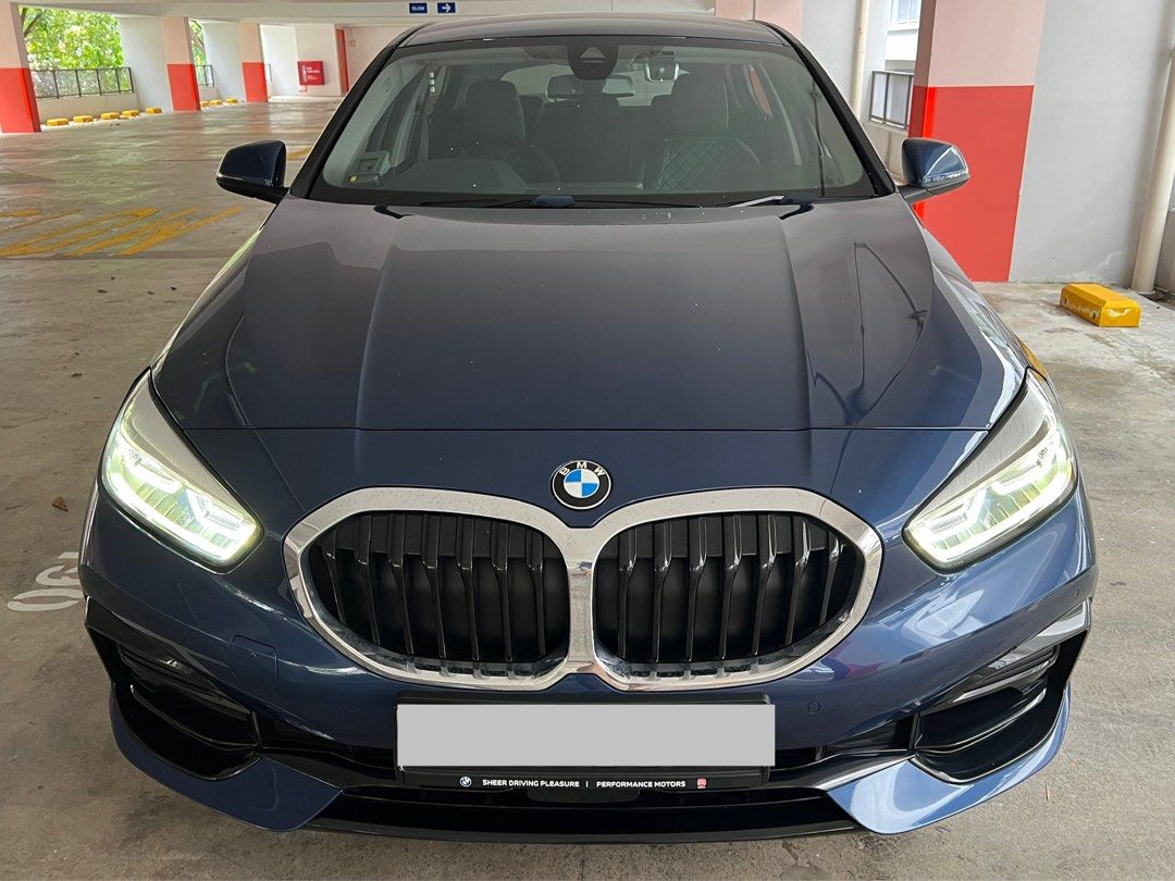 BMW 1 Series Hatchback BMW 1 Series Hatchback 1161 SPORTLINE Auto (Category: Used Cars) located in Singapore. Submitted by marcus.ma_mk (Listing ID 1361004018, Image 1). Description: Reg. Date : 29-Nov-2021 (5years+ COE left) Mileage : 15,888km Transmission: Auto Engine Cap: 1,499 CC Road Tax: $684 / year Power 80.0 kW (107 bhp) Curb Weight © 1,340 kg COE © $52,709 OMV $30,393 ARF $34,551 1 Owner 101% accident free, Original body Paint work. Pris