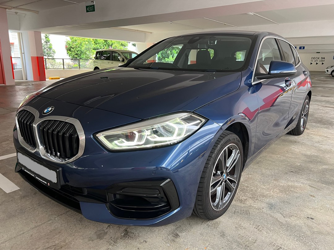 BMW 1 Series Hatchback BMW 1 Series Hatchback 1161 SPORTLINE Auto (Category: Used Cars) located in Singapore. Submitted by marcus.ma_mk (Listing ID 1361004018, Image 2). Description: Reg. Date : 29-Nov-2021 (5years+ COE left) Mileage : 15,888km Transmission: Auto Engine Cap: 1,499 CC Road Tax: $684 / year Power 80.0 kW (107 bhp) Curb Weight © 1,340 kg COE © $52,709 OMV $30,393 ARF $34,551 1 Owner 101% accident free, Original body Paint work. Pris