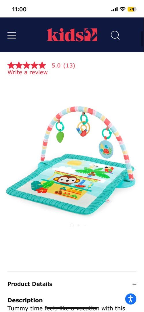 Bright Starts Tiki Toy Bar (Category: Other Kids Furniture) located in Quezon City. Submitted by Aprelovedshop (Listing ID 1361009937, Image 1). Description: .