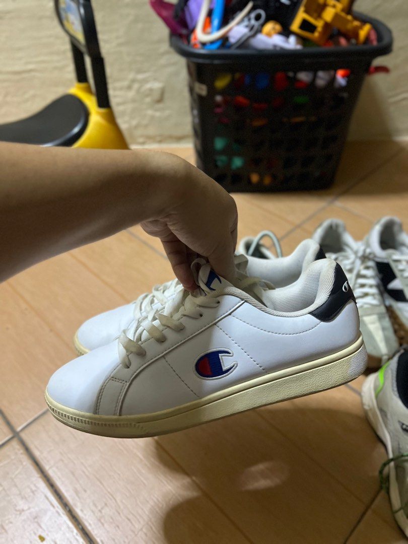 Champion shoes (Category: Sneakers) located in Bulacan. Submitted by ZanePatrick (Listing ID 1360919000, Image 2). Description: Need wash.