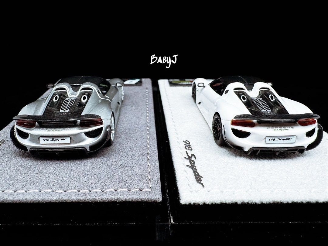 1/64 DMH × BCP ポルシェ 918 アシッドグリーン レジンモデル Scale