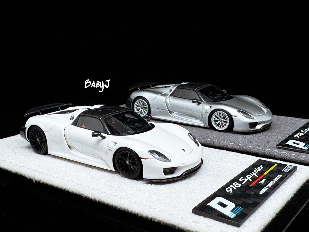 DMH x BCP 1:64 Porsche 918 Spyder Resin Model, 興趣及遊戲