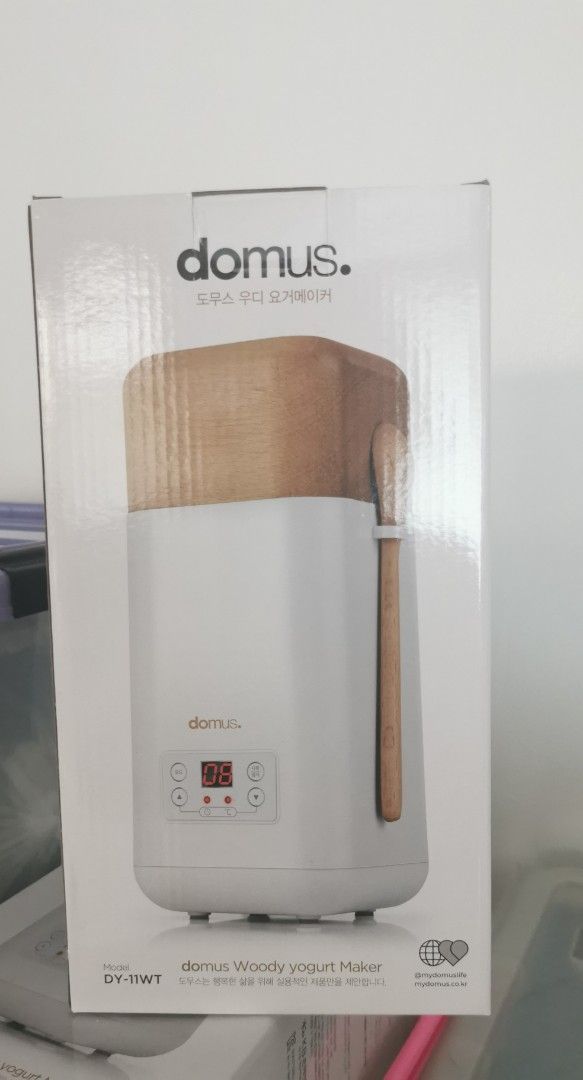 Domus yogurt maker (Category: Other Kitchen Appliances) located in Makati City. Submitted by melissa12345 (Listing ID 1360889862, Image 1). Description: 👉Read me 1st 📍Brand new 💯 📍Items on hand ❌ No COD 🏦 MOP bpi/bdo/GCash 📍No return no exchange 📍Payment 1st before delivery 💰Cashless transaction at this moment..