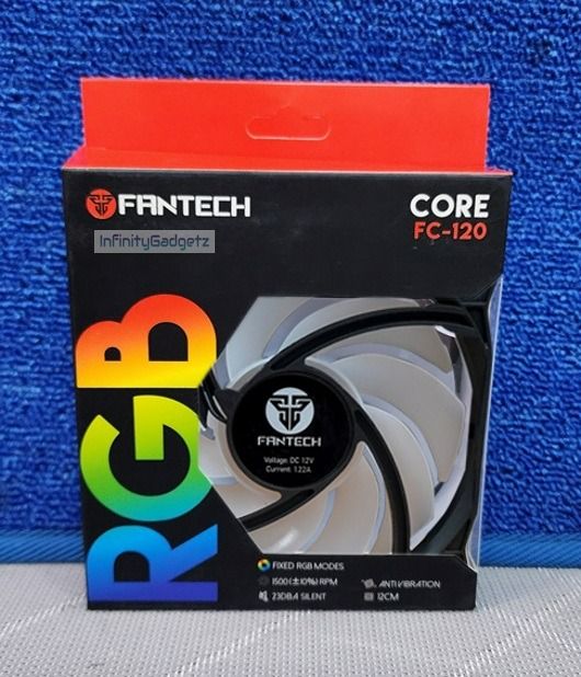 Fantech CORE FC-120 CPU Computer Case Fan (Category: Computer Parts) located in Manila. Submitted by infinitygadgetzph (Listing ID 1360908932, Image 2). Description: PRICE FC-120 Black - PHP 250 FC-120 White - PHP 250 🟩Authentic 🟩Authorized Dealer of Fantech 🟩Sealed and Brand New 🟩With 1 Month Warranty (Must keep the complete box/carton for warranty claim) SPECIFICATIONS & FEATURES: FEATURES: 🟩KEEP YOUR SYSTEM COOL: FC-120 fans offer more th