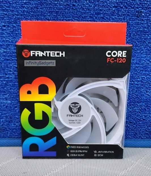 Fantech CORE FC-120 CPU Computer Case Fan (Category: Computer Parts) located in Manila. Submitted by infinitygadgetzph (Listing ID 1360908932, Image 3). Description: PRICE FC-120 Black - PHP 250 FC-120 White - PHP 250 🟩Authentic 🟩Authorized Dealer of Fantech 🟩Sealed and Brand New 🟩With 1 Month Warranty (Must keep the complete box/carton for warranty claim) SPECIFICATIONS & FEATURES: FEATURES: 🟩KEEP YOUR SYSTEM COOL: FC-120 fans offer more th