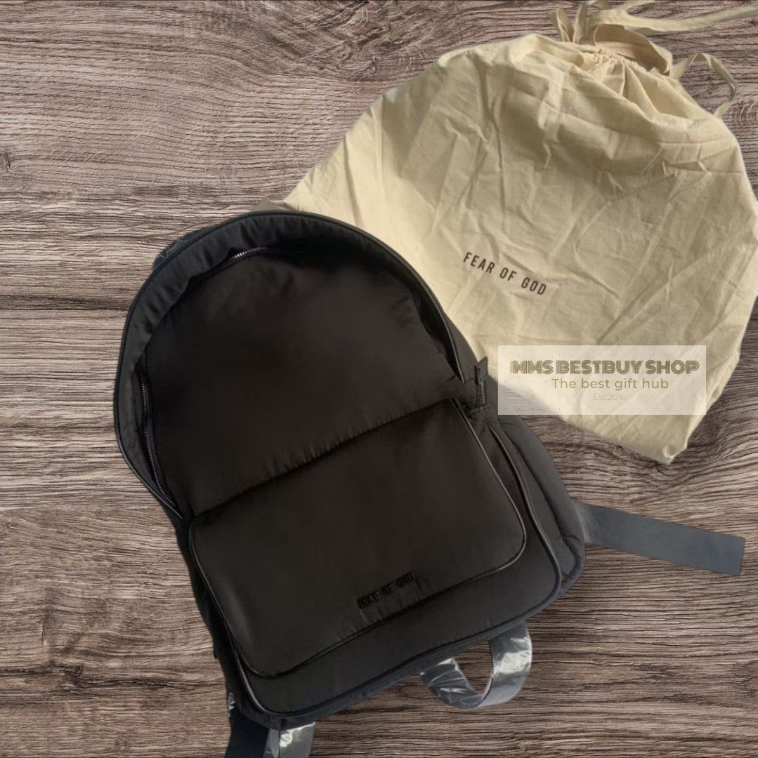 FOG FEAR OF GOD BACKPACK (Category: Backpacks) located in Manila. Submitted by mms_bestshop (Listing ID 1361031955, Image 1). Description: 💯💯 Authentic💯💯 (What you see.! what you get.!) 100% direct seller💯 inclusion: tags, ziplock color: black 100% water proof materials: nylon, Oxford limited stock only also available Lbc- Cash on delivery and cash on pick up Lalamove -same day cash on delivery fb page: MMS Bestbuy Shop Cut off: Everyday unt