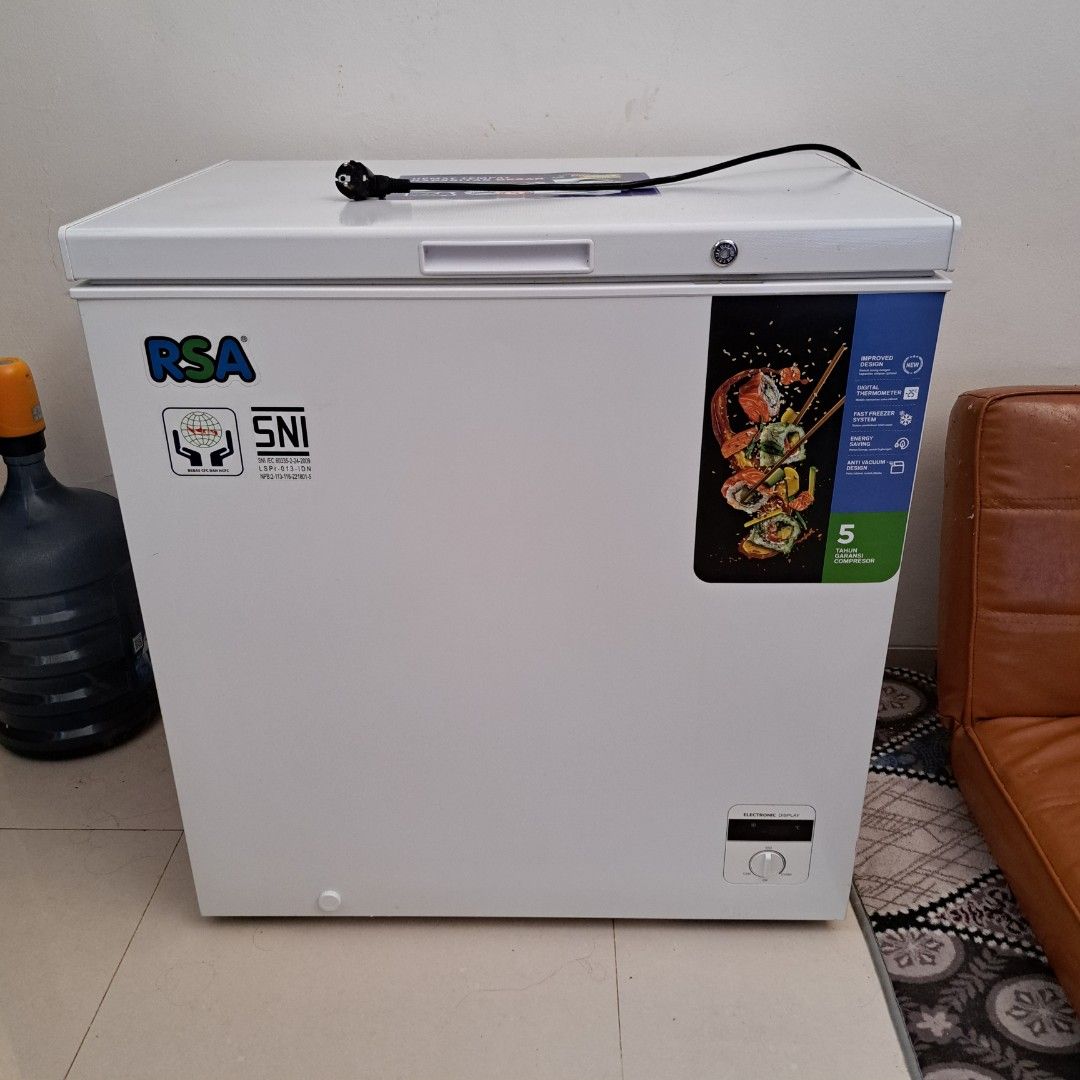 Watt Freezer Rsa Freezer Chest Box RSA 200L LOW WATT, Elektronik, Lainnya di Carousell