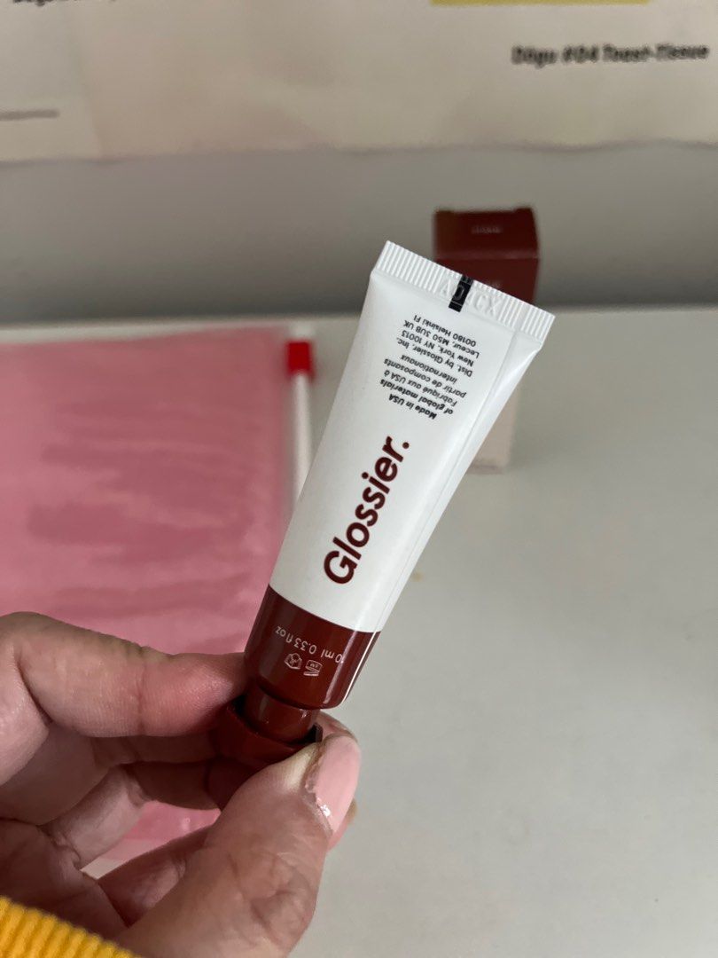 Glossier Cloud Paint in Storm (Category: Makeup) located in Rizal. Submitted by pink.dreams (Listing ID 1360943034, Image 3). Description: Purchased from Glossier NY store Only used three dots Comes complete with box and pink pouch.