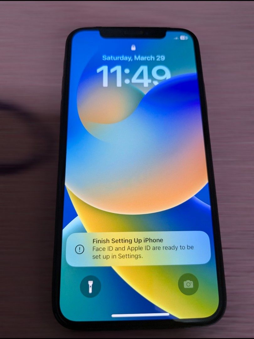 iPhone X 256gb (Category: iPhone X Series) located in San Juan City. Submitted by isneaky (Listing ID 1356956665, Image 1). Description: Complete w/ box 99% smooth iOS 16.7.10 Batt health 65% San Juan City.