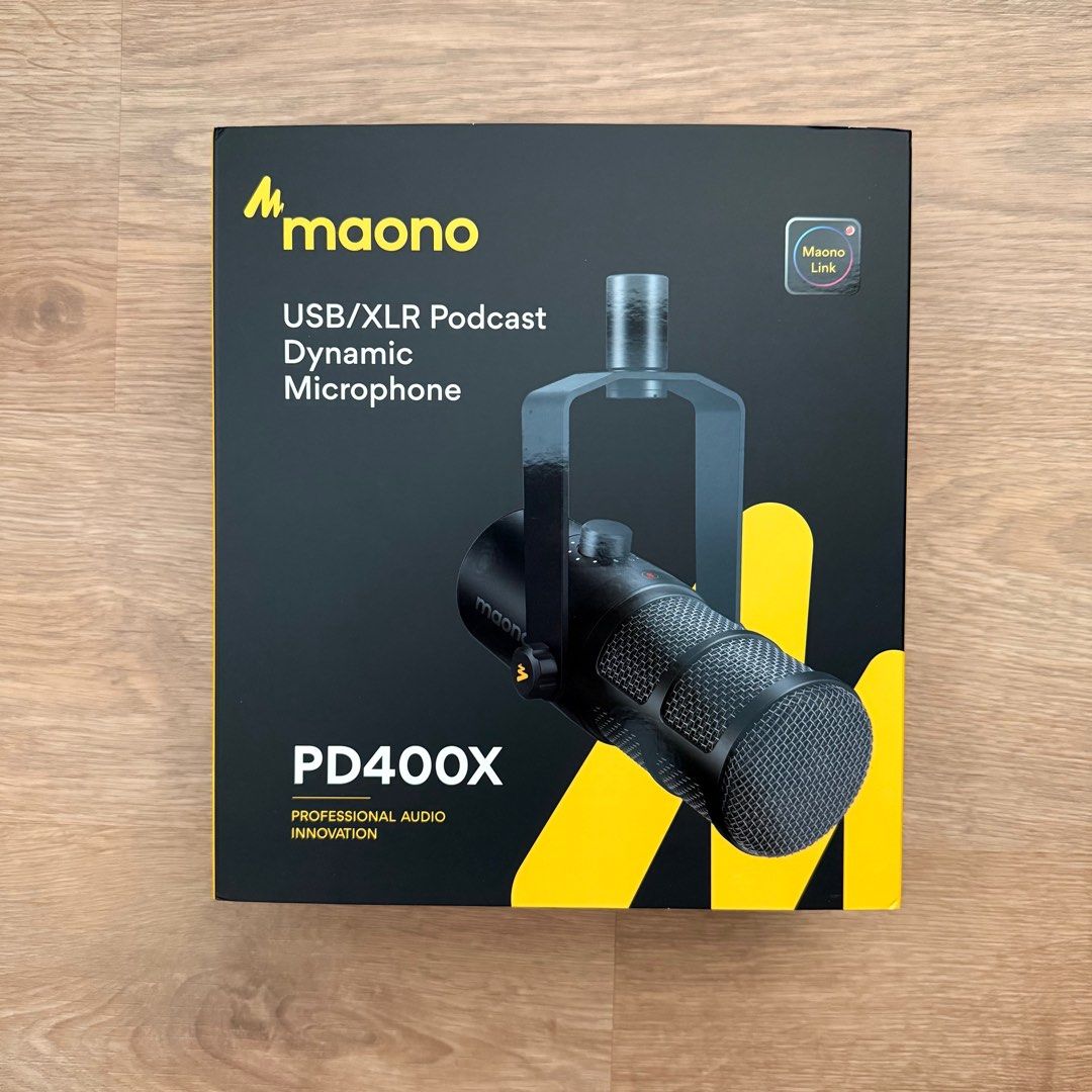 Maono PD400X Professional Podcast Dynamic Microphone USB/XLR Dual Mode Mic for PC,Phone,Live Streaming,Podcasting,Recording628631111299871110