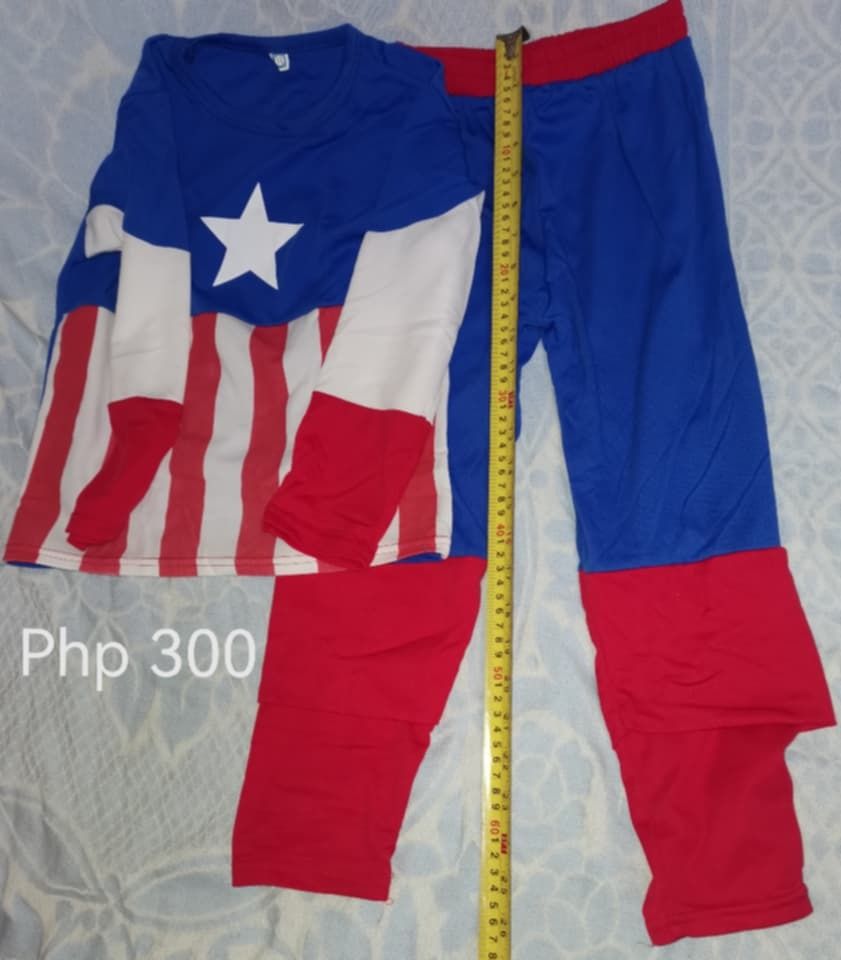 Naruto Capt America Costume (Category: Sets & Coordinates) located in Los Banos. Submitted by princessbotique (Listing ID 1361016068, Image 3). Description: Naruto Capt America Costume Preloved Loose As is See pix for price and details First come First Serve Please add shipping fee From Los Banos Laguna Meetups per arrangement MOP GCash first to pay basis No reservations No COD No checkout PM MY PAGE if interested Please Like and Follow.