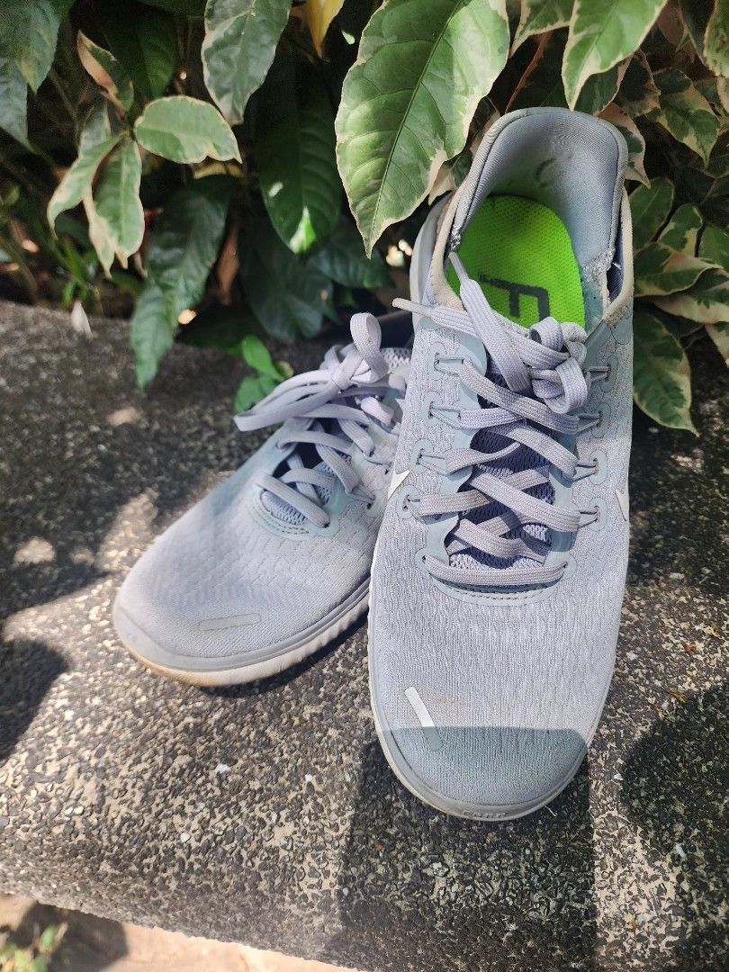 Nike Free Gray (Category: Sneakers) located in Mandaluyong City. Submitted by cluttercleanup (Listing ID 1360911675, Image 2). Description: Selling low! Used only a couple of times. Need to declutter too many pairs :(.