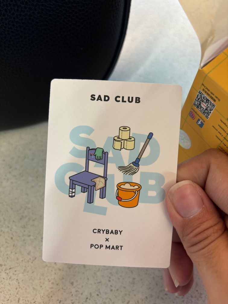 Sad Club crying baby (Category: Designer & Blind Box Toys) located in Makati City. Submitted by berryabi (Listing ID 1360889570, Image 3). Description: I have one. Still in a foil packaging .