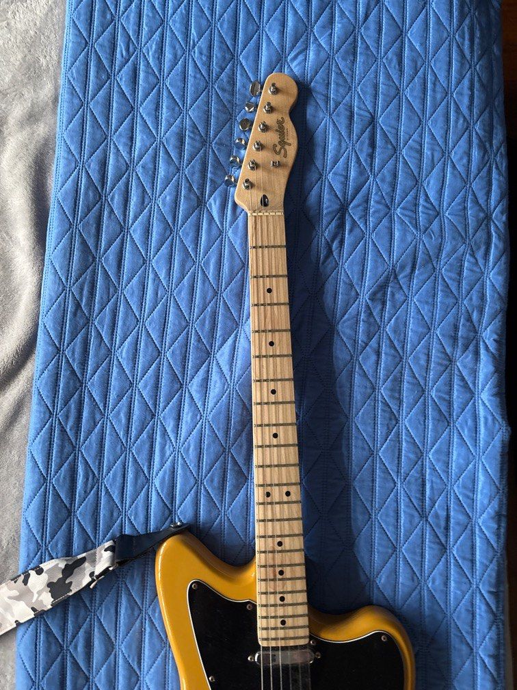 Squier Paranormal Offset Telecaster (Category: Musical Instruments) located in Pasig City. Submitted by carlosfarrales (Listing ID 1360934718, Image 2). Description: Practically new guitar, electronics working like brand new. No problems at all. (Available for Swap).